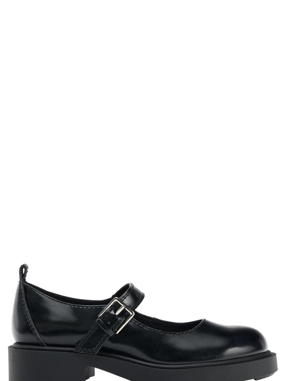 Zara - Mary Jane With Buckle And Platform Sole - Sz 36